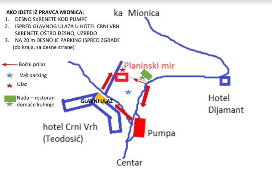 Divcibare Planinski Mir A19 外观 照片